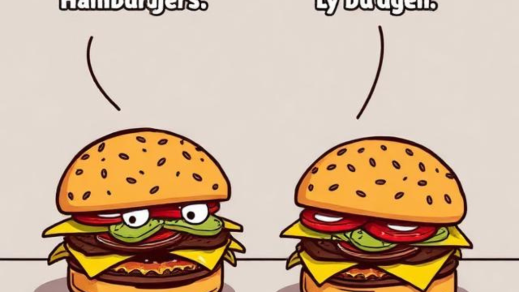 jokes about hamburgers