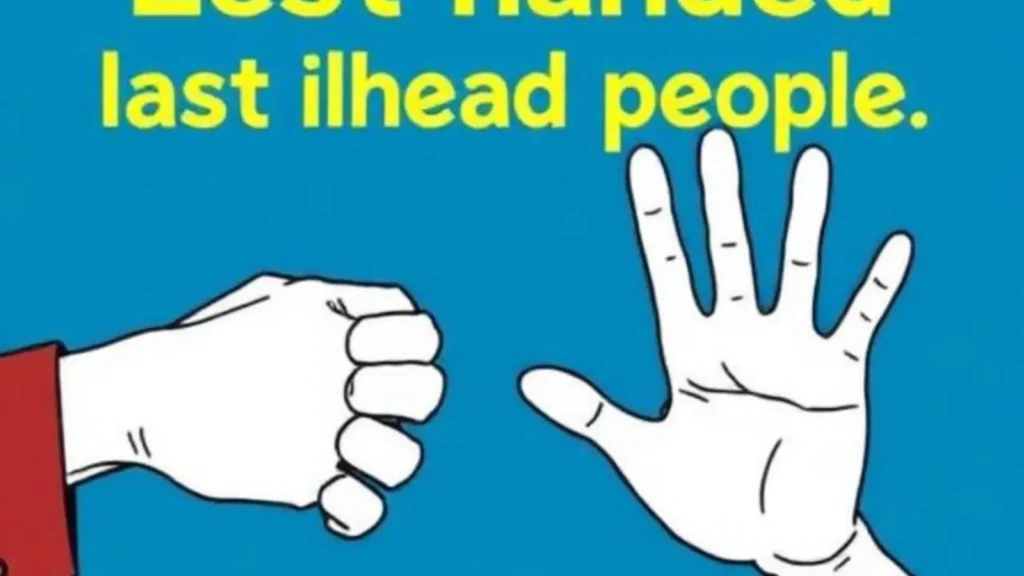 jokes about left handed people
