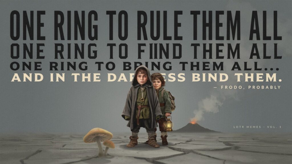 jokes about lord of the rings