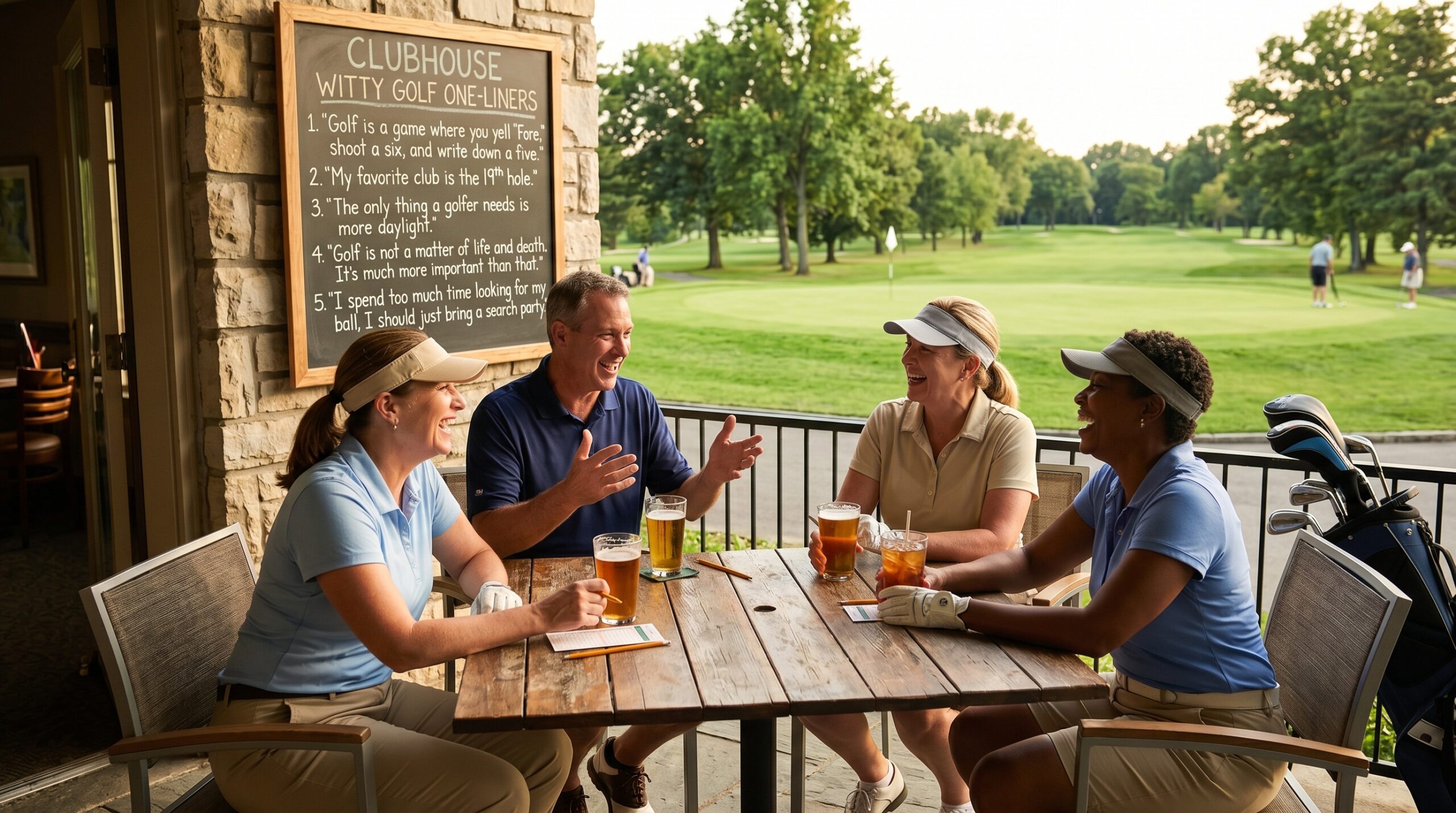 jokes about golf one liners